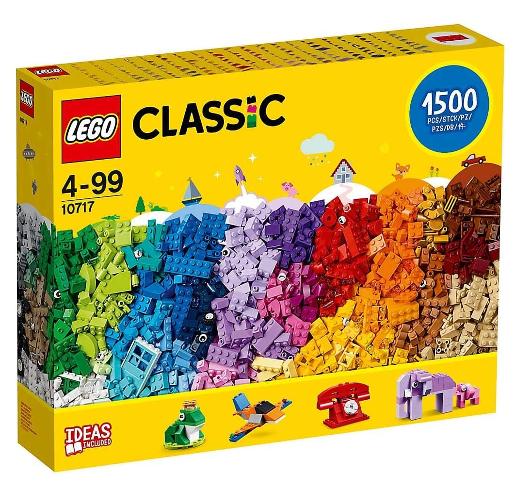 Imagen de un set de lego classic en color amarillo