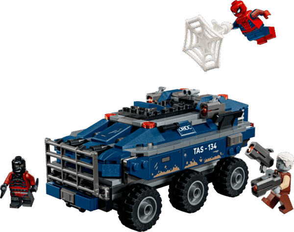 lego spiderman transporte2 LEGO SPIDERMAN PRISION TRANSPORTER 76349
