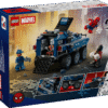 legospiderman transporte de prision Imagen del set de lego en su caja con la imagen del vehiculo, spierman y guardias de la prision