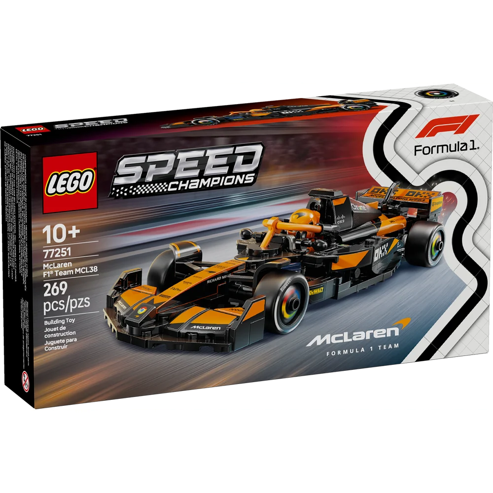 Imagen de un set de auto de formuula 1