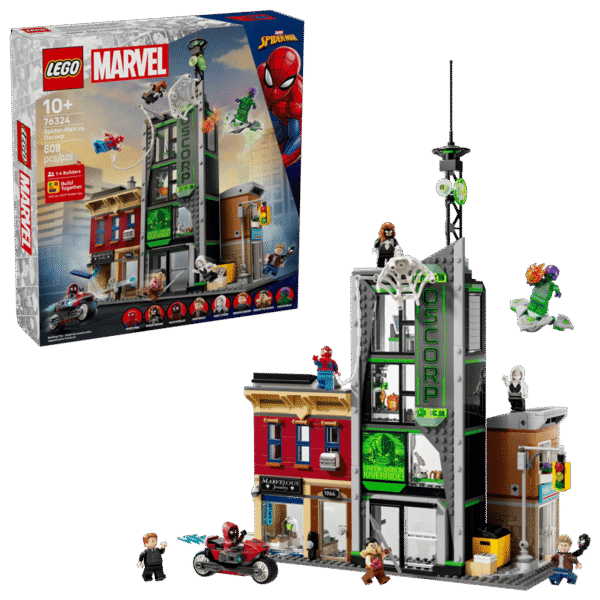 spiderman oscorp 2 LEGO SPIDERMAN OSCORP 76324