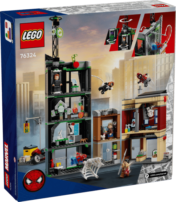 spiderman oscorp 7 LEGO SPIDERMAN OSCORP 76324