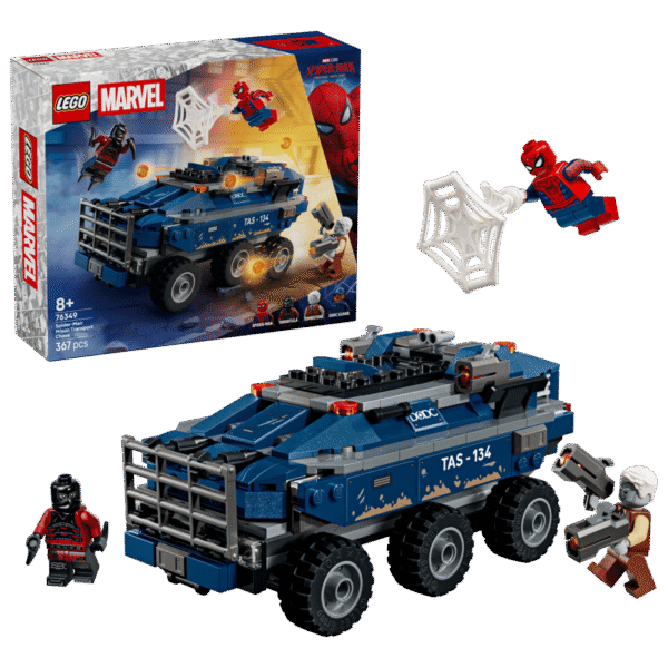 spidermantransporte3 LEGO SPIDERMAN PRISION TRANSPORTER 76349