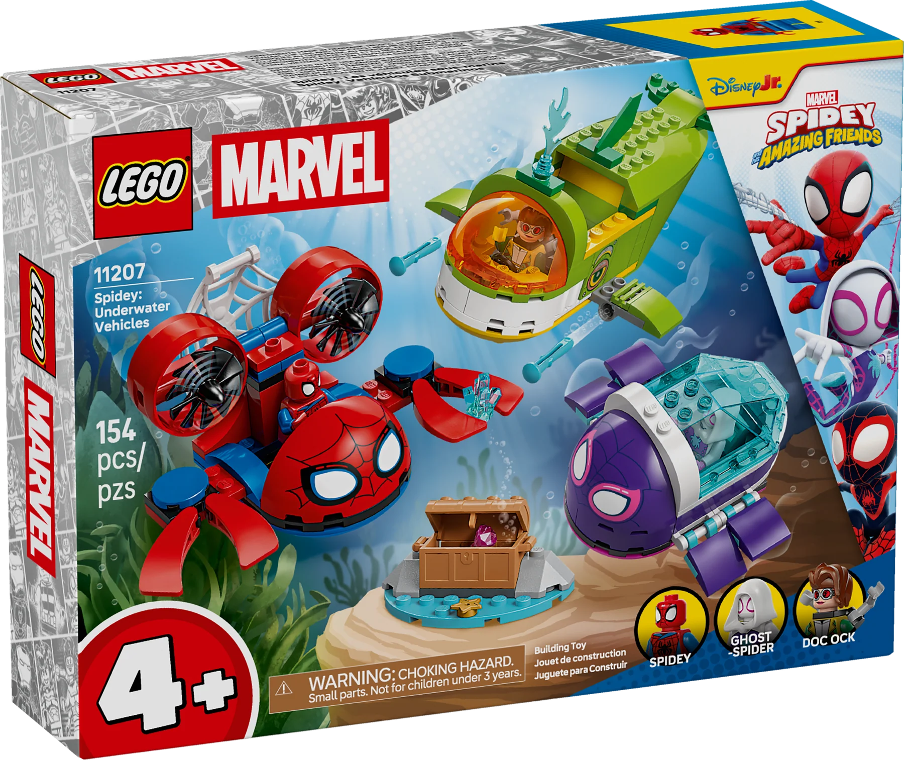 Imagen de un set de lego spidey