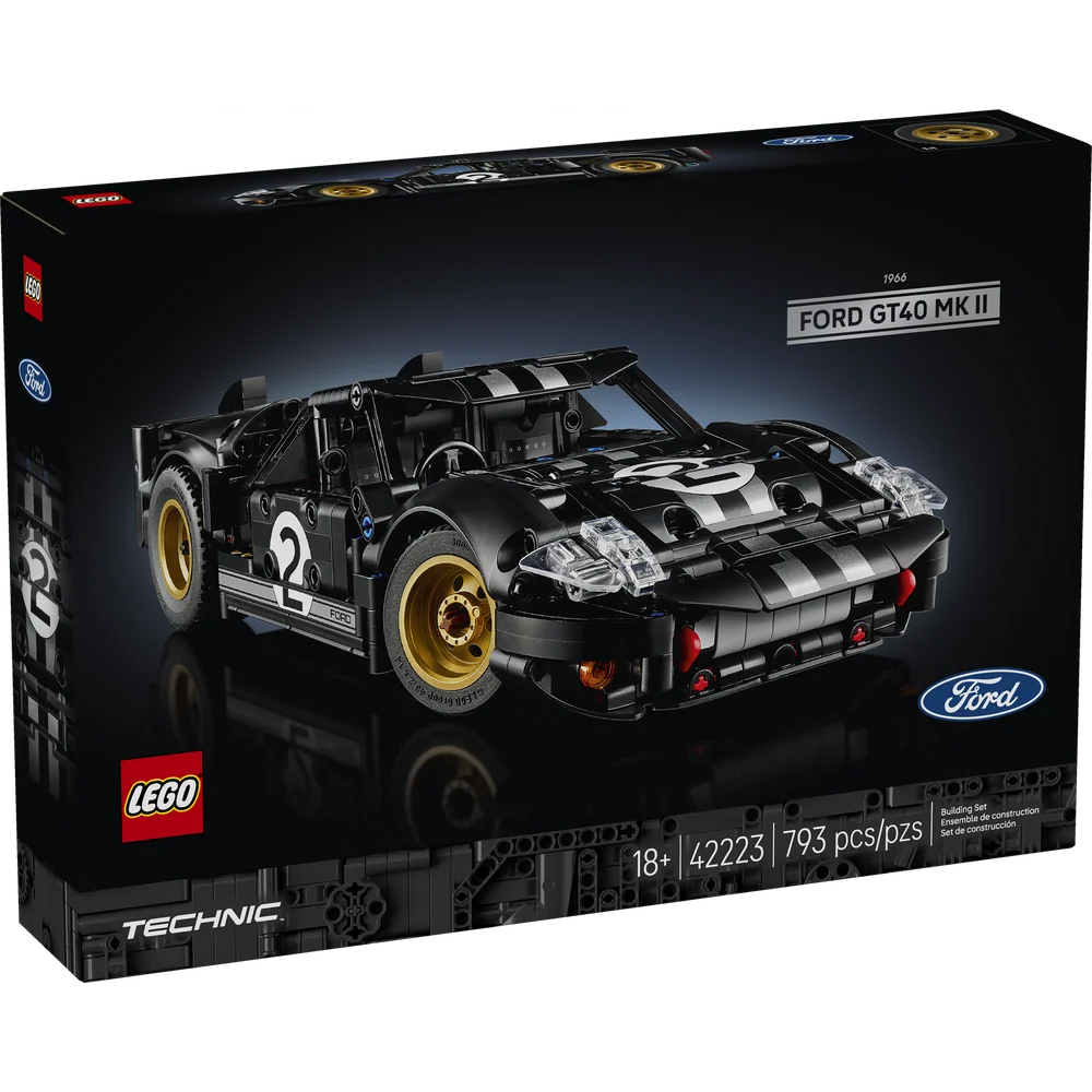 Imagen de un set de lego de auto ford