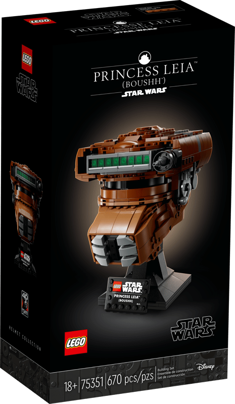 lego casco princesa leia caja LEGO CASCO PRINCESA LEIA