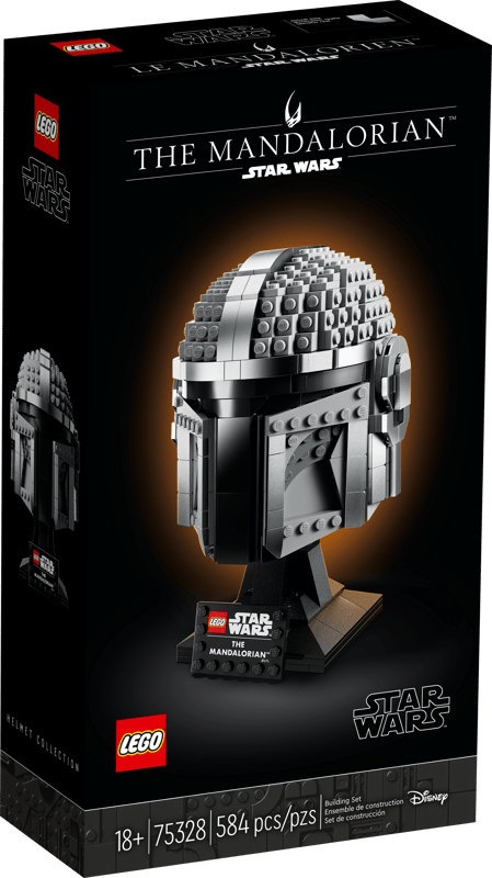 leog casco mandaloriano caja LEGO CASCO MANDALORIANO