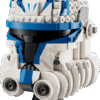 lego casco capitan rex Imagen del lego casco del capitan rex en lateral en un fondo blanco